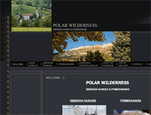 Tablet Screenshot of polar-wilderness.ch